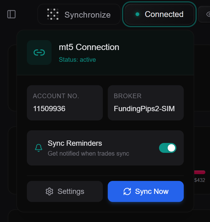 PhatoFx's tweet photo. Passed my futures account but FundingPis 50K P1 isn't doing great lmao.

Btw auto sync for MT5 is now available for FREE on @tradewrkstation https://t.co/tT1fCNC7EW