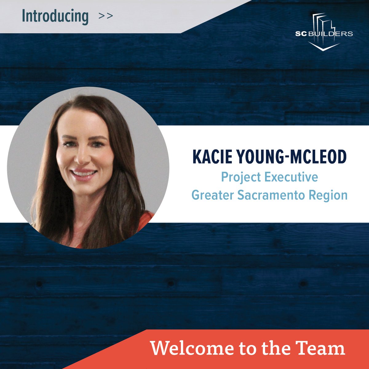 scbuildersinc_'s tweet photo. Join us in welcoming Kacie Young-McLeod to the SC Builders team as our new Greater Sacramento Region Project Executive.
Kacie brings a wealth of knowledge and experience to the role, and we’re excited to have her leadership supporting our projects and teams. Welcome Kacie! https://t.co/YkdJaNKxOt