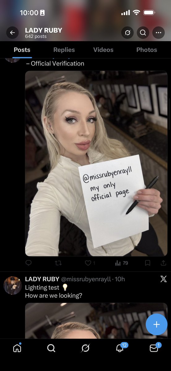 Seattle Dominatrix Ruby Enraylls tweet media