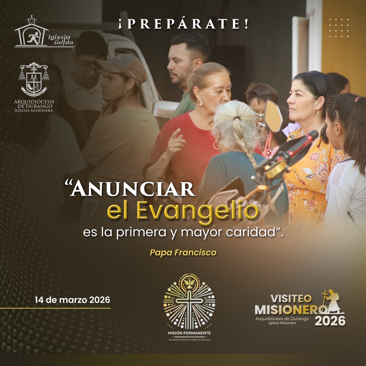 IglesiaDurango's tweet photo. ¡Vamos Durango! a hablar de Dios, de esperanza y de construir la paz https://t.co/TO7yLpsYp1
