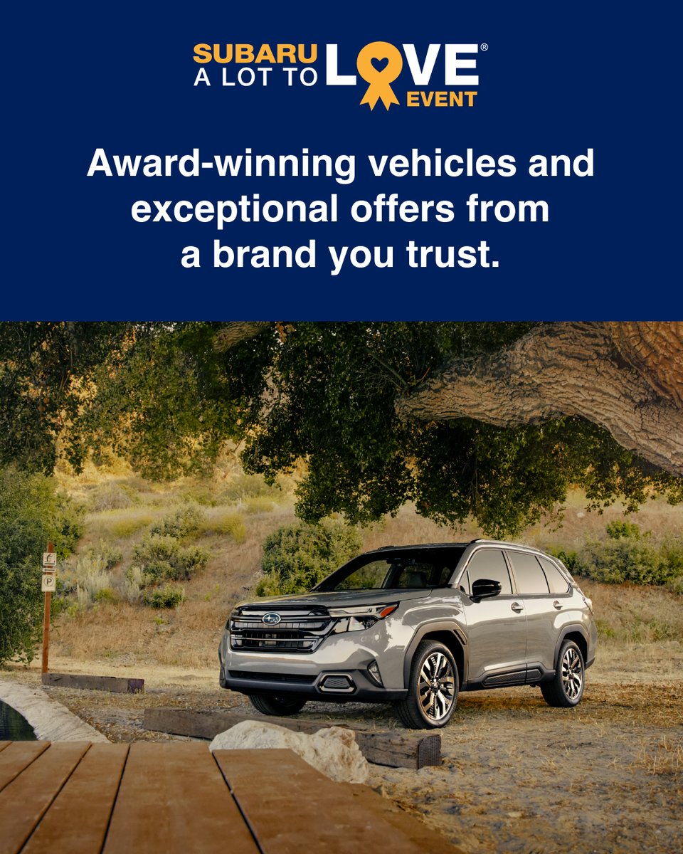 Neil Huffman Subaru tweet media