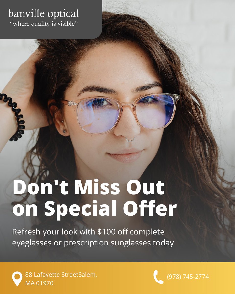 Banville Optical tweet media