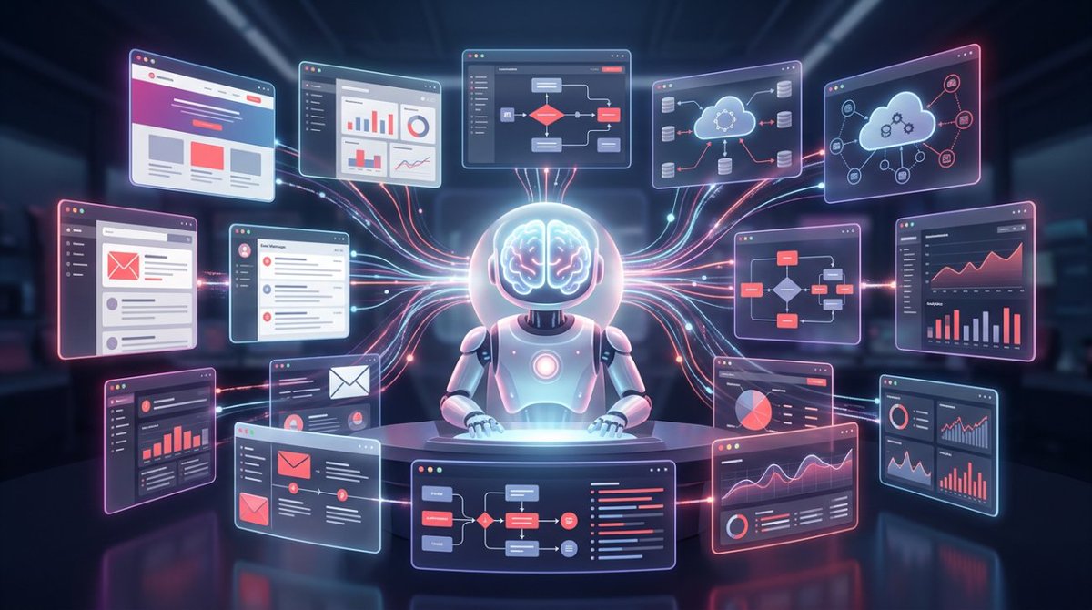 AI-agents gaan verder dan chatbots en voeren zelf taken uit, zodat je bedrijf efficiënter werkt. Ontdek hoe hotelcharlie.be/blog/van-chatb… #AI #KMO