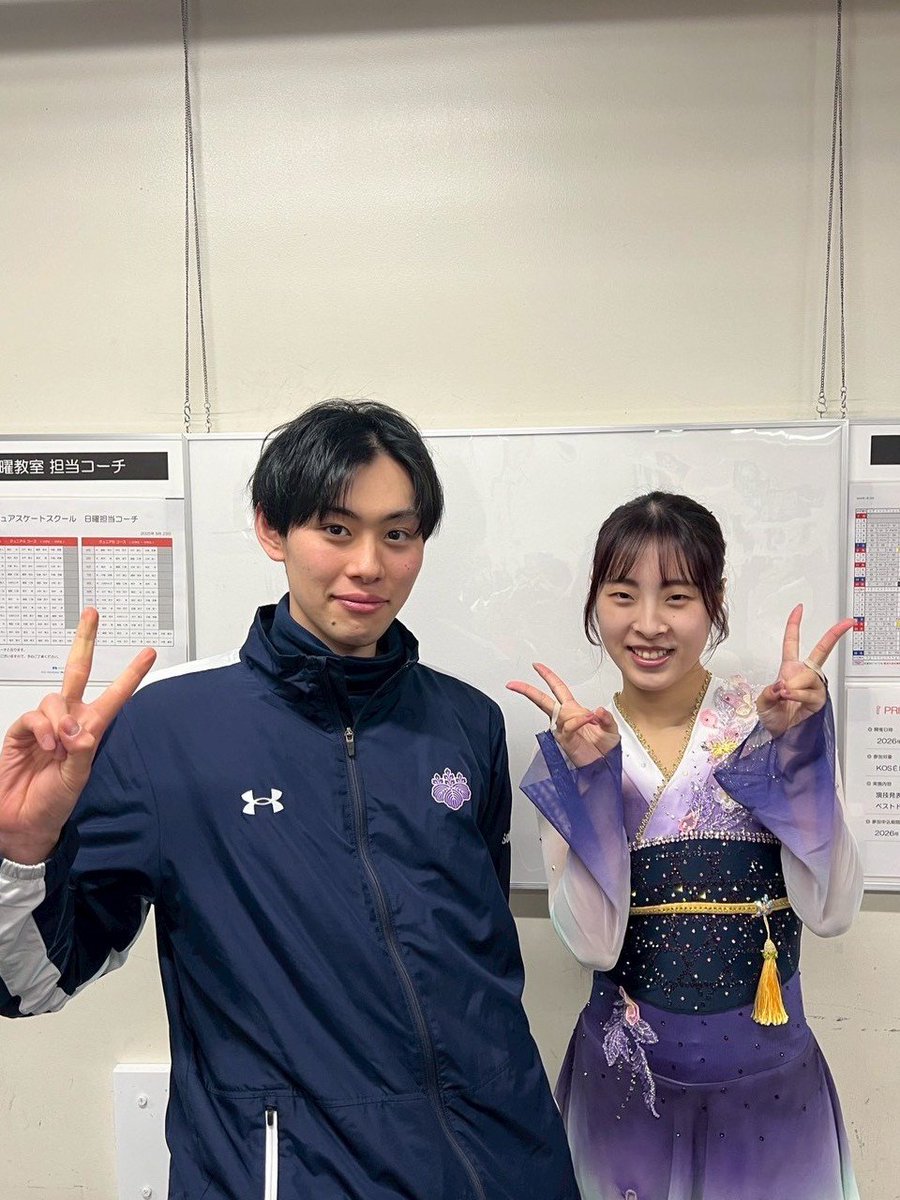 tsukubask8's tweet photo. [大会結果報告]
2026年2月15日（���）
第53回関東学生フィギュアスケート選手���大会
場所：KOSE新横浜スケートセンター
・6級女子
東野愛華（50期）第18位 56.49 https://t.co/iRu88kMHxg