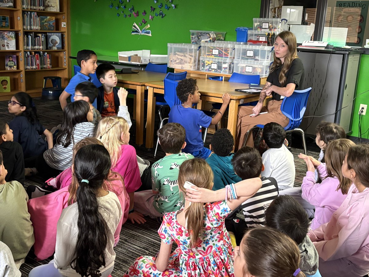 Wyatt Elementary Library tweet media