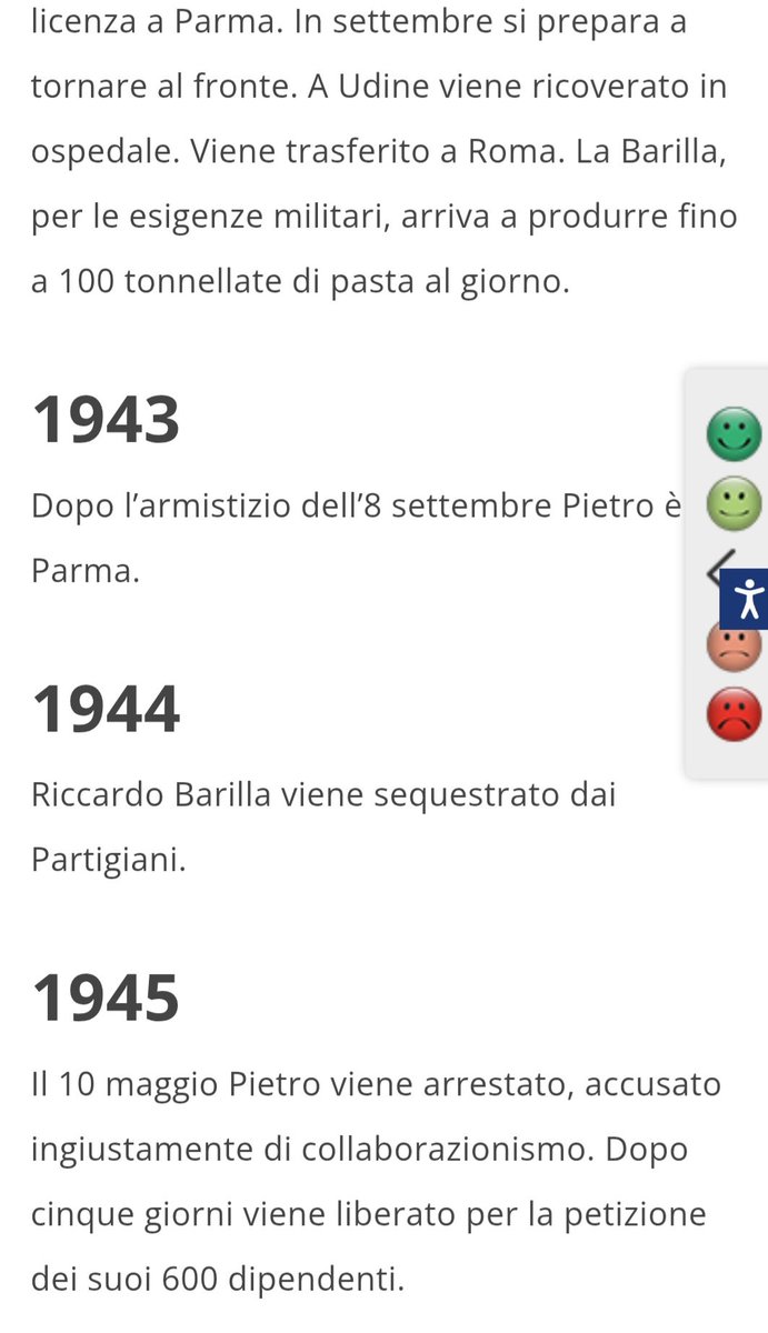 CarloTramelli's tweet image. Sempre Riccardo #Barilla .
Poi fece anche la campagna #coloniale in #jointventure con #Galbani . 
Poi in piena seconda #guerramondiale dopo aver buttato in pentola molta pasta che poi #Salò  se i #Partigiani intervennero,da loro tutt'oggi viene considerato un sequestro di persona