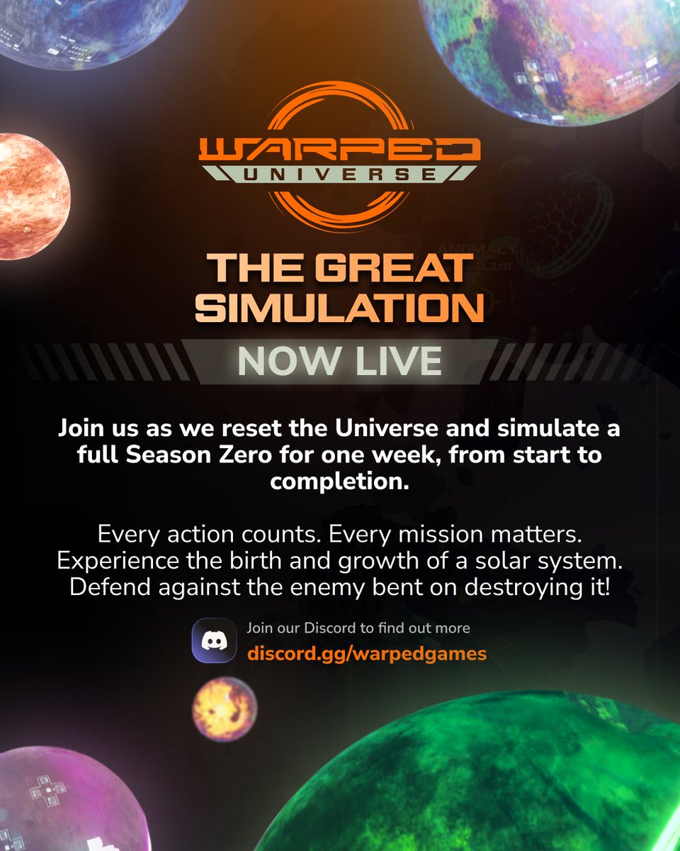 Warped Games tweet media