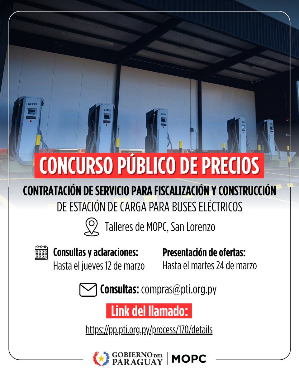 MOPC Paraguay tweet media