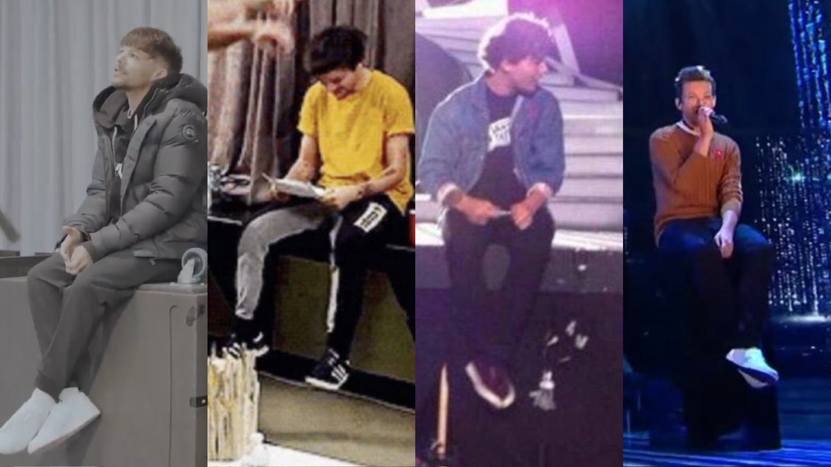 oh louis sentado así sin llegar al piso a lo largo de los años, mi hogar 🥺🤏 tiny tiny tiny