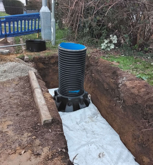 Steadline's tweet photo. Project Update – Church Lane, Bearsted

Works are progressing at Church Lane Car Park in Bearsted, Maidstone, where the Steadline team are carrying out drainage improvement works to enhance site drainage and surface water management.

The project includes:
✔️ Installation of new https://t.co/dNMJMCygO4