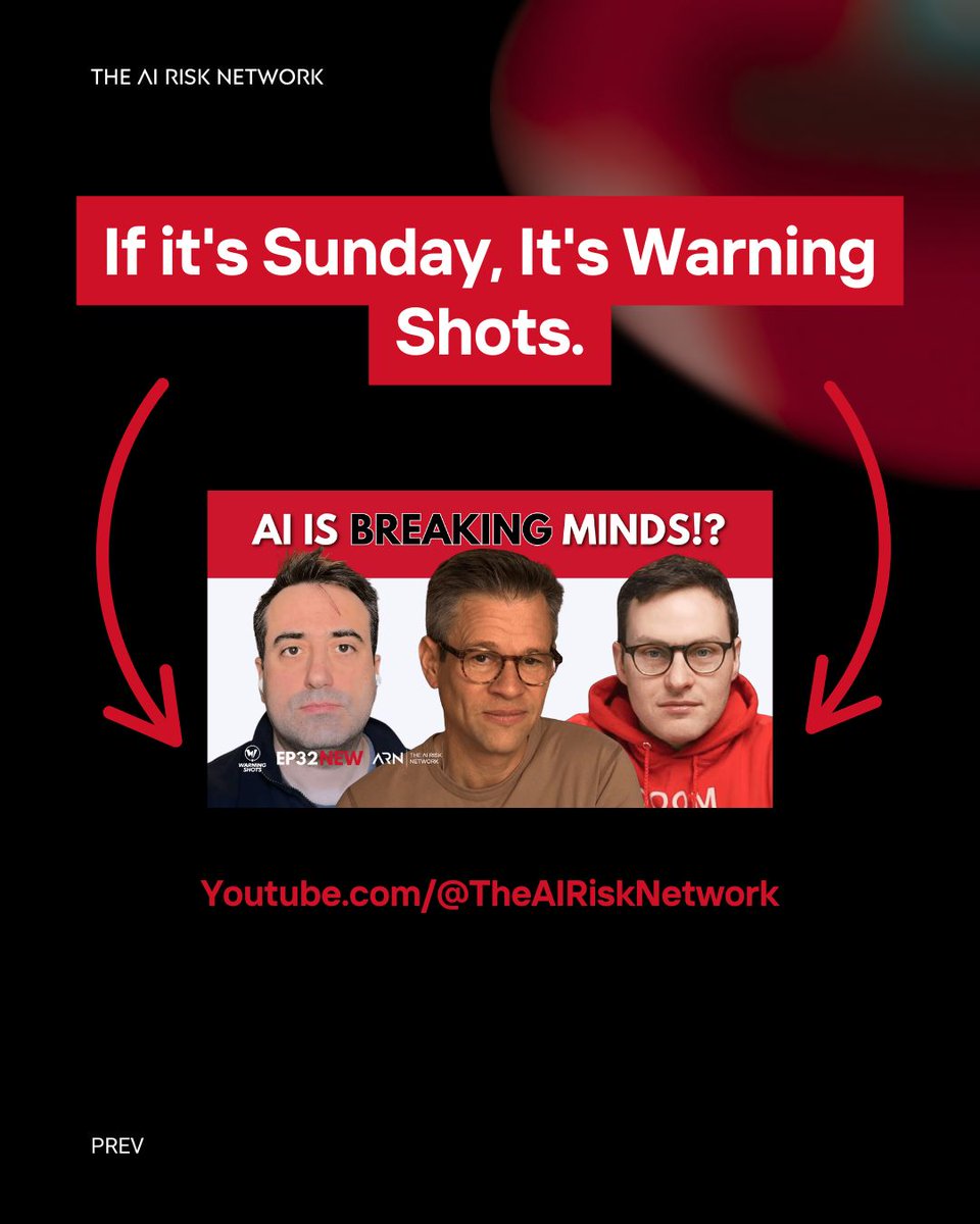 The AI Risk Network tweet media