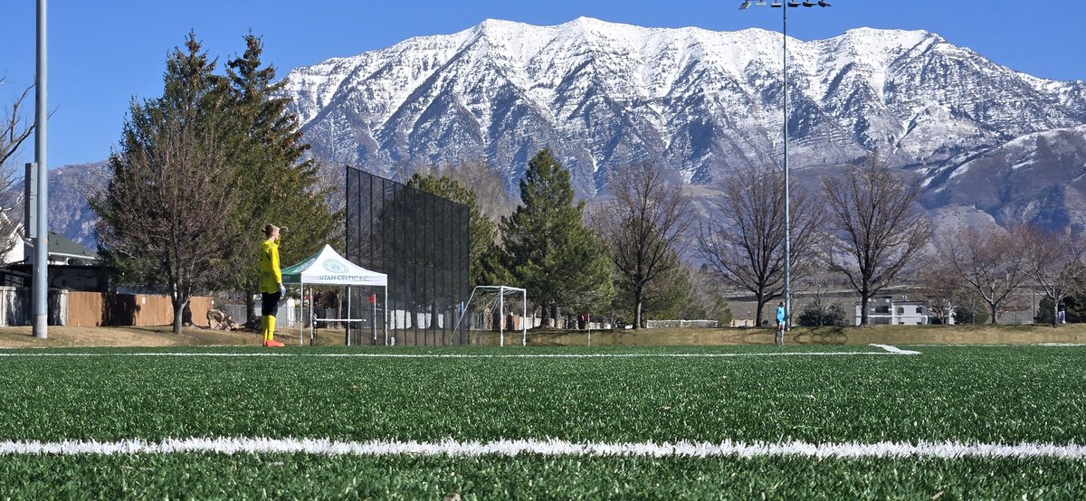 This weekend was perfect weather for soccer. We had two hard fought games that were really physical. Proud of the way my team played. Controlled the ball, took good shots. Defended well. Came away with 2-0 and 1-0 wins. Two more shutouts for my defense and  I.
