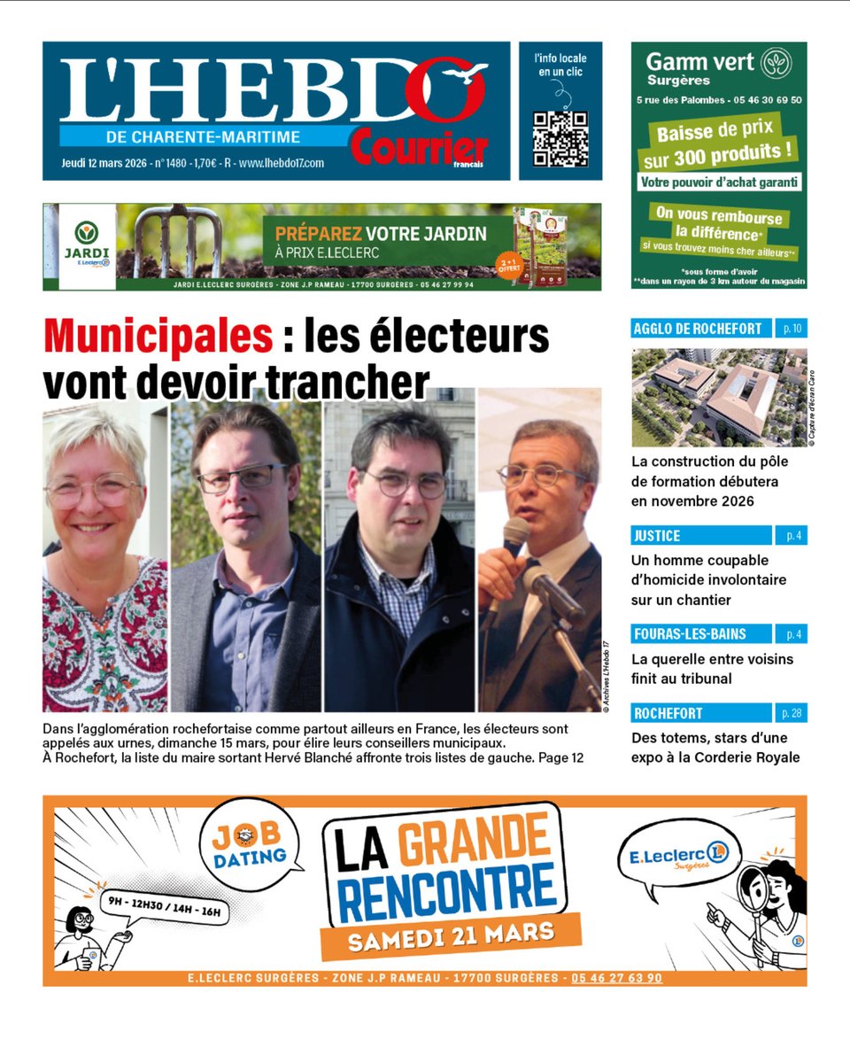 L'Hebdo de Charente-Maritime tweet media