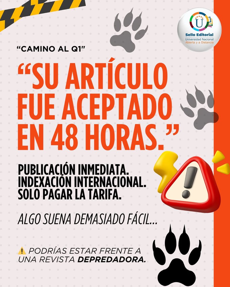 En el mundo académico, publicar no es solo “subir” un artículo… es aportar conocimiento que pueda ser leído, evaluado y utilizado por otros investigadores. 
Por eso es importante hablar de un problema cada vez más frecuente