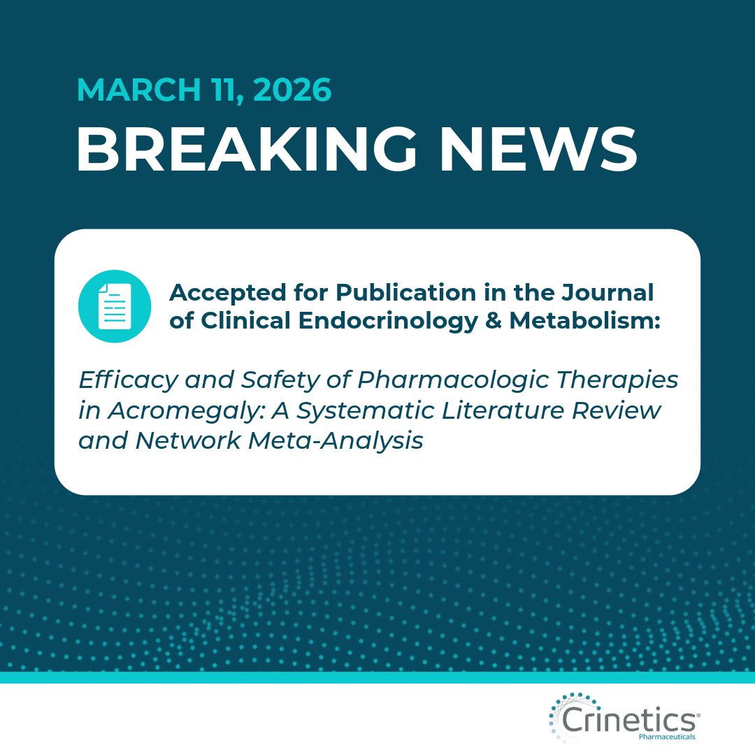 Crinetics Pharmaceuticals tweet media