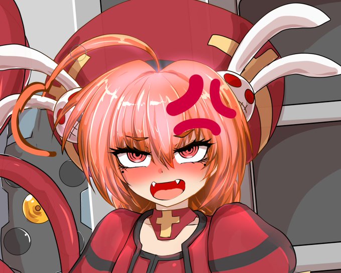 なんか そうみえちゃったコミッション中のらくがき 