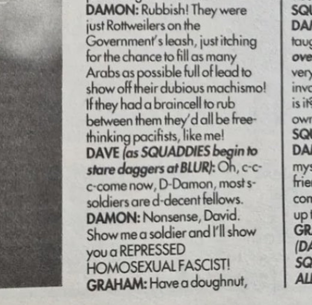 they were shitting on him for being woke in 1994