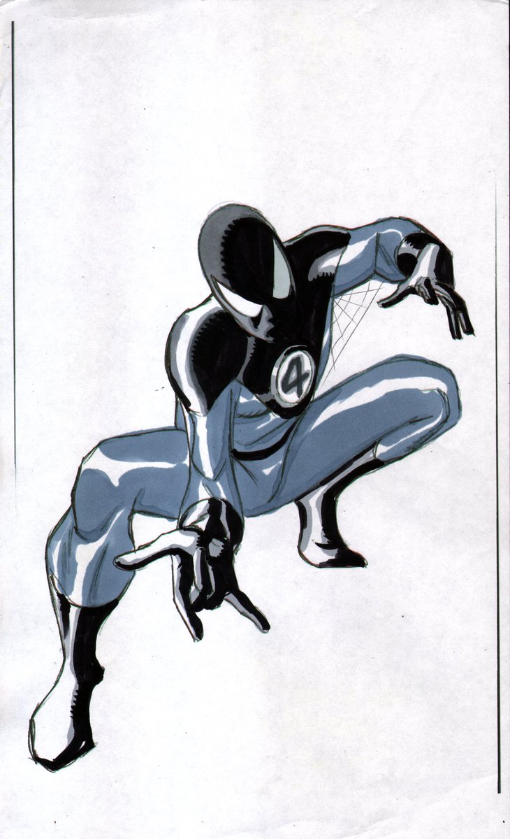 The Fantastic Force suit designs for  #Marvel Comics    Released Aug 25, 2010
#HeroInitiative: Mike Wieringo #1 tribute book