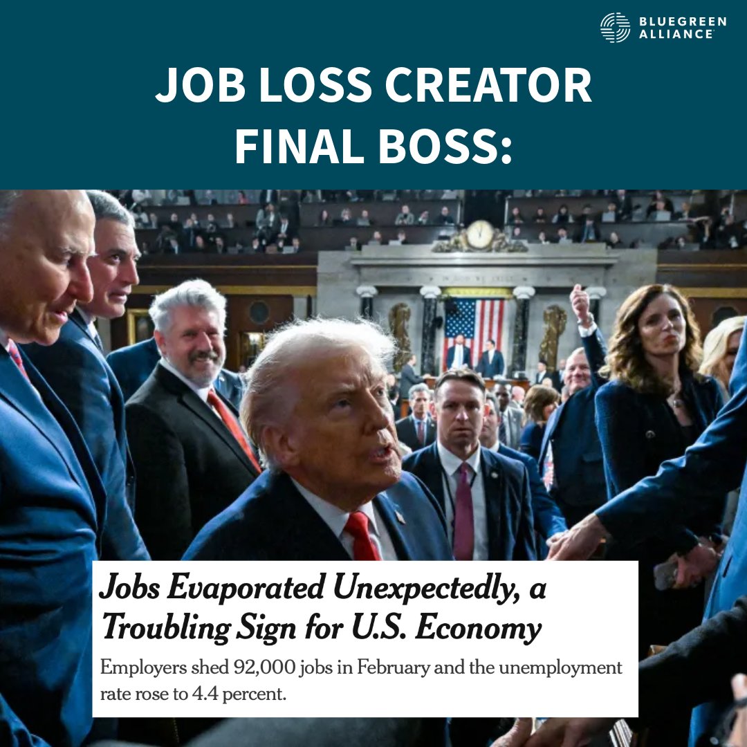 BlueGreen Alliance tweet media