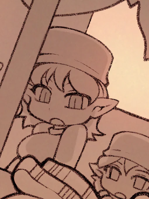 #絵を見て誰の影響を受けたと思うか教えて 絵の自分っぽいと思う部分を集めてみたけど誰の影響を受けてるのか自分ではほんとよく分からない 1枚目は肩の力を抜いて今の手癖で描いたやつ