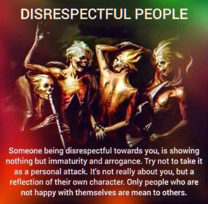CookieKL's tweet image. People who are #disrespectful towards others.. are telling on themselves  #ignorant
🙄😡👇👇👇🤷💭💯💯