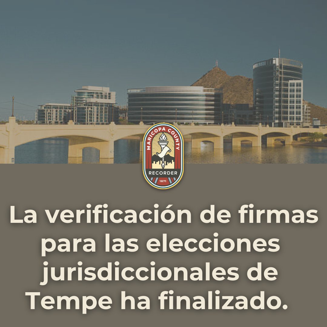 Maricopa County Recorder's Office tweet media