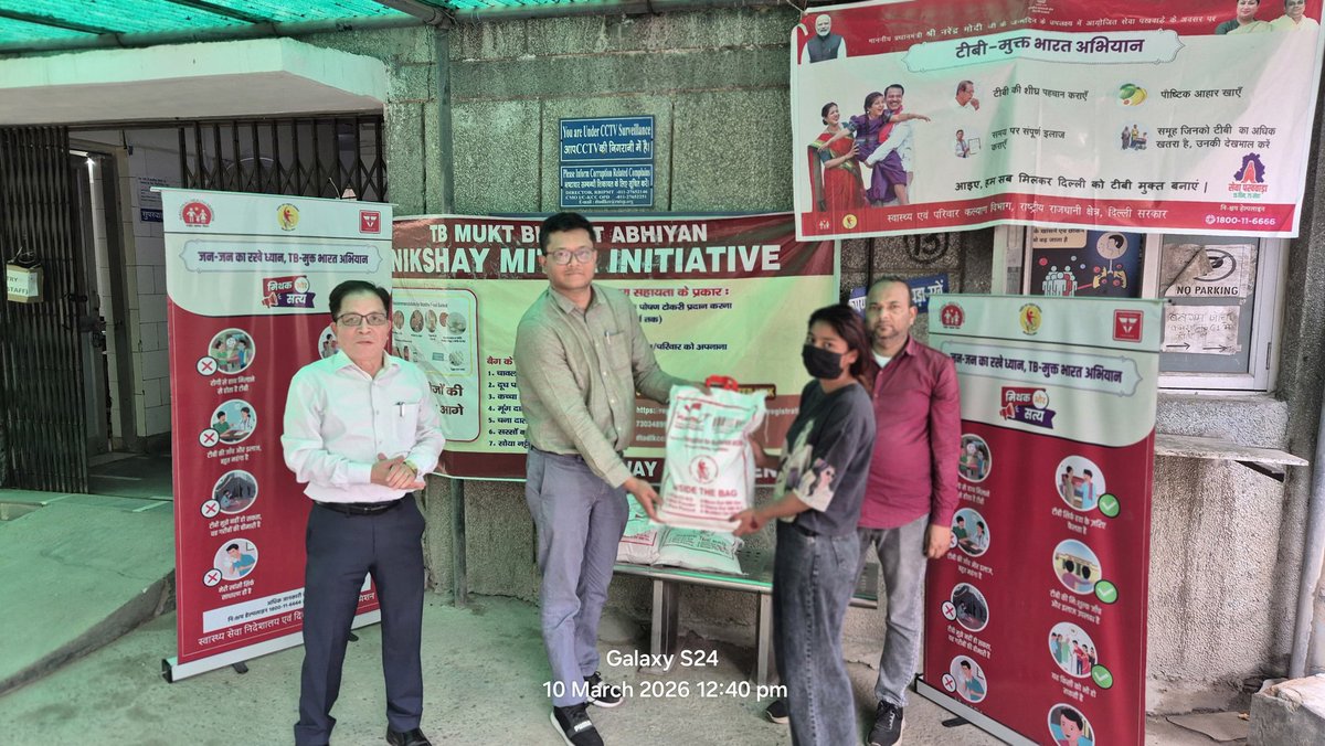 TB Mukt Bharat - Delhi tweet media