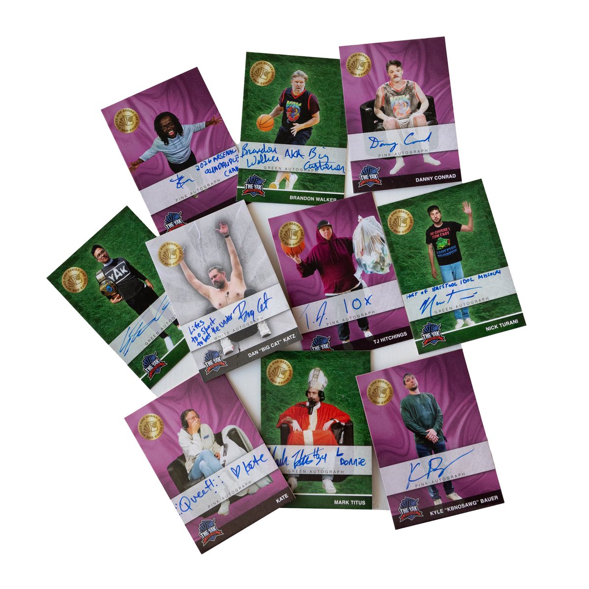 forthebreaks's tweet image. Yak Trading Cards Series One Expansion Pack 3.16.26 👀