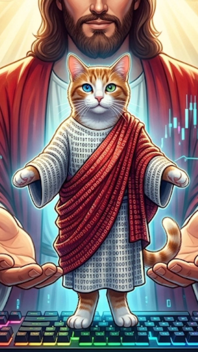 purrgsss's tweet photo. The Church of Glitch opens its gates. Redemption is just a swap away. #$PURRG #TheRedeemer #GlitchCat #CryptoCult
https://t.co/Sm28ea9OGI https://t.co/JGlenqkixL