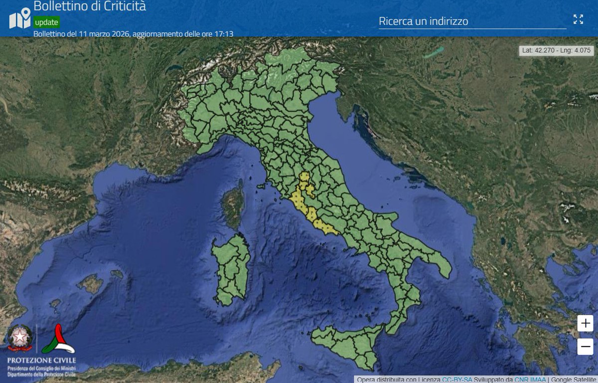 Dipartimento Protezione Civile tweet media