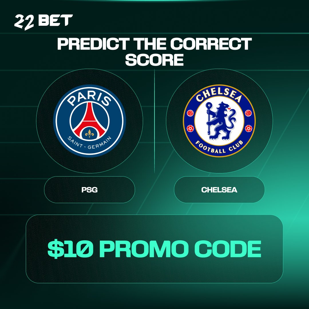 ⚔️ Champions League night in Paris!

Paris Saint-Germain F.C. host Chelsea F.C. tonight at the iconic Parc des Princes.

Will tonight be revenge or repeat for the 🔥

👇 Predict the correct scoreline

🎁 One correct prediction wins a $10 promo code

What’s your call?

NB: