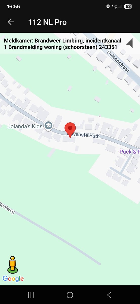 Zeer grote woningbrand met inzet hulpdiensten in Puth