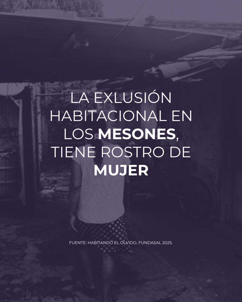 Compartimos nuestro más reciente artículo “𝐋𝐚 𝐞𝐱𝐜𝐥𝐮𝐬𝐢𝐨́𝐧 𝐫𝐞𝐬𝐢𝐝𝐞𝐧𝐜𝐢𝐚𝐥 𝐞𝐧 𝐥𝐨𝐬 𝐦𝐞𝐬𝐨𝐧𝐞𝐬 𝐭𝐢𝐞𝐧𝐞 𝐩𝐫𝐞𝐝𝐨𝐦𝐢𝐧𝐚𝐧𝐭𝐞𝐦𝐞𝐧𝐭𝐞 𝐫𝐨𝐬𝐭𝐫𝐨 𝐟𝐞𝐦𝐞𝐧𝐢𝐧𝐨”, publicado por World Habitat.

📃 Artículo aquí: bit.ly/4cuTtcy