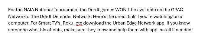 Dordt Defender Athletics tweet media