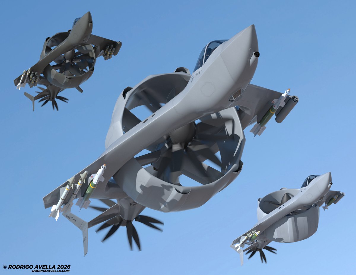 rodrigoavella's tweet photo. VTOL Coleopter.
https://t.co/wVwLpBMhZ4
#vtol #attack #attackaircraft #conceptaircraft #military #usa #airplane #aviation #airforce #usaf #navy #fighter #fighterjet #jet #jetfighter #stealth #concept #A10 #warthog #thunderbolt #sixthgeneration #uav #ucav #drone https://t.co/EmWdjynUtC