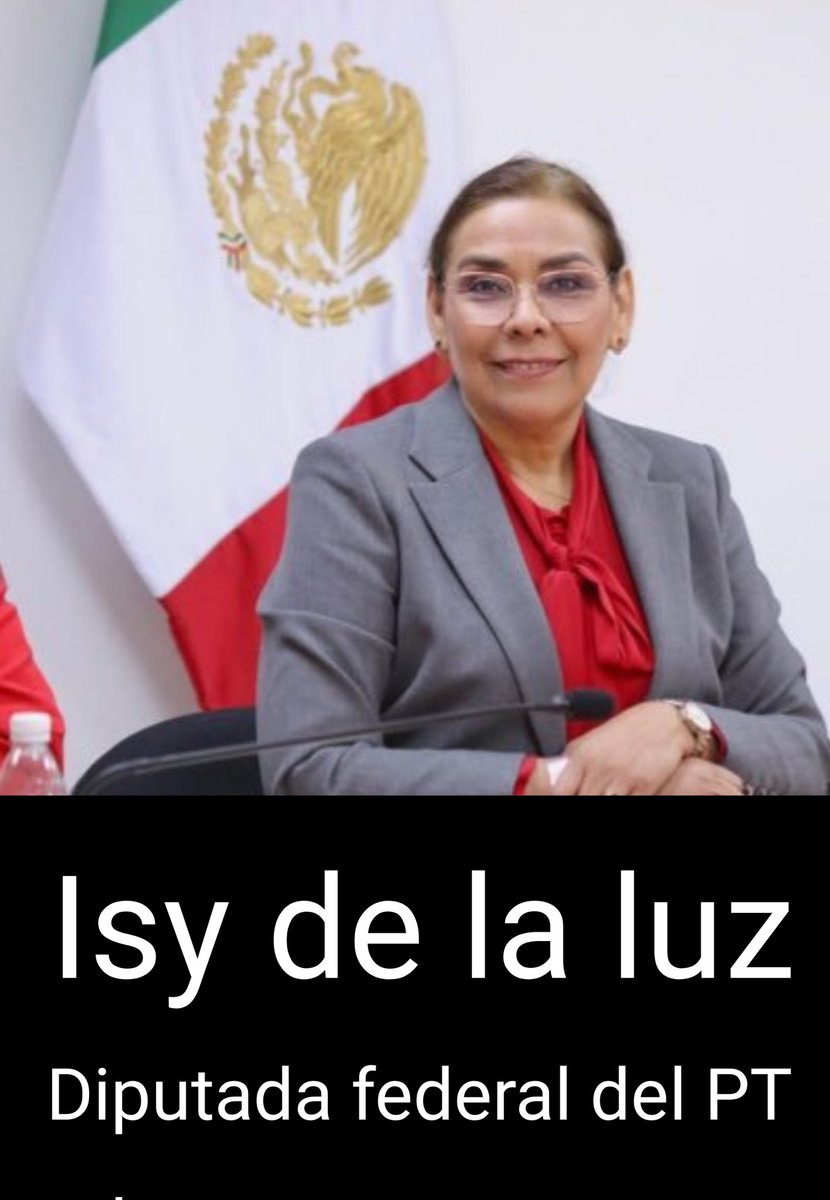 🚨 #CirculaEnRedes Informa 🗞️

Cuéntale a todo México que la Diputada  <a href="/isy_delaluz/">isy de la luz</a>   del Partido de  Trabajo <a href="/DiputadosPTmx/">Diputadas y Diputados Petistas</a> (PT) ESTA TRAICIONANDO LA VOLUNTAD DEL PUEBLO DE MÉXICO. Al votar en contra de la #ReformaElectoral