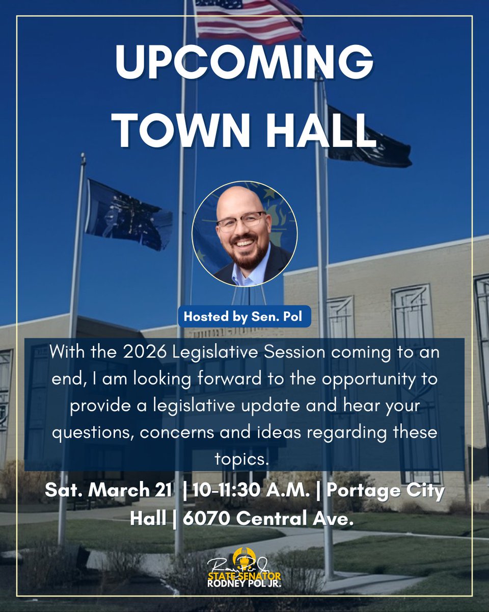 State Senator Rodney Pol Jr tweet media