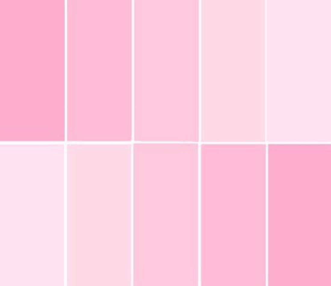 prettiest shades of pink