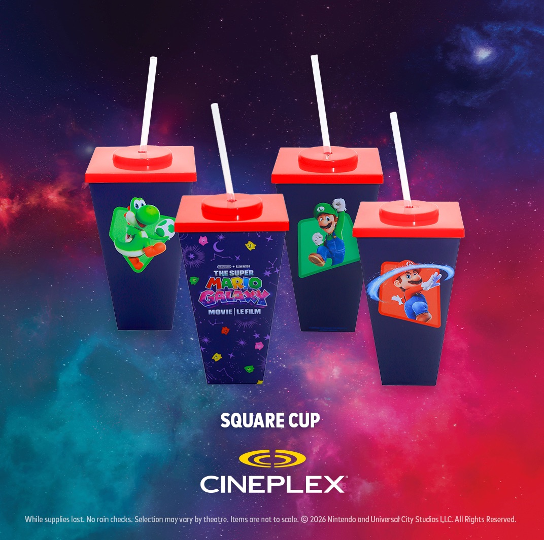 Lbabinz's tweet photo. Cineplex has revealed new The Super Mario Galaxy Movie merch available in theatres alongside the Yoshi Popcorn bucket https://t.co/SmxRVyRTXa

https://t.co/WNeLmss3HH https://t.co/XZwRi0rxYK