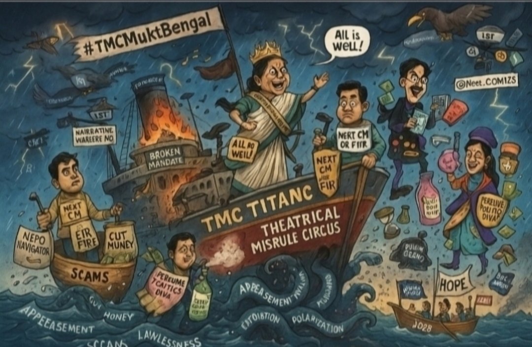 RuKaMa07's tweet image. #INDIalliance 🤡 :

-Critiques of #OpsSindoor🔥🪖
-Undermining🇮🇳 #soverignity
-Opposing #NaxalFree ❌push
-Questioning #EC #ED #SC
-Deriding #Sanatan🕉
-Supporting #Sharia👹
-Mocking #economic 📈 
-Doubting #diplomacy 🌐
-Fueling #divisive 😡narratives

#Traitors #NoMoreHinduVote