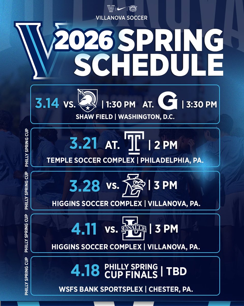 Villanova Men's Soccer tweet media