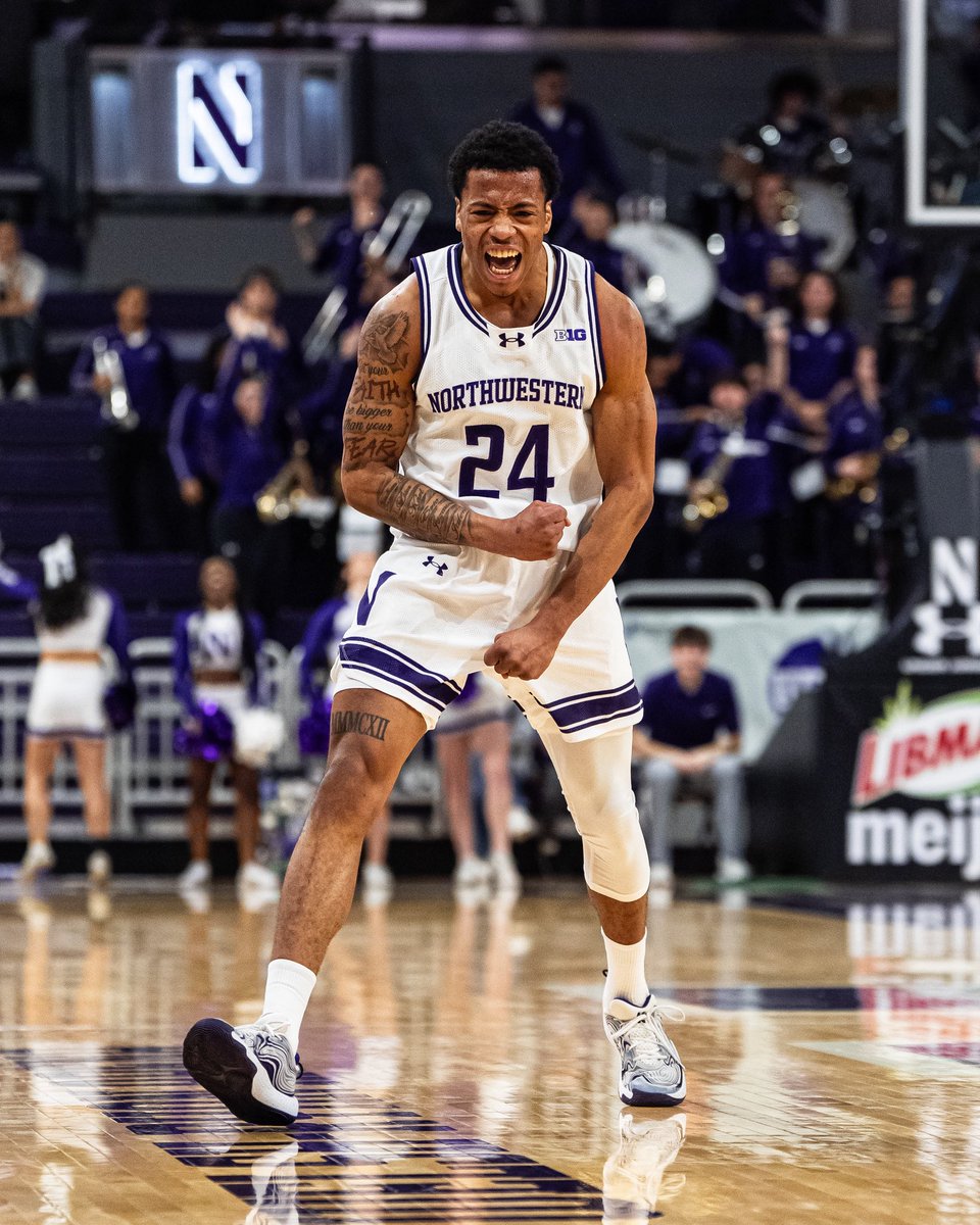 Northwestern Basketball tweet media