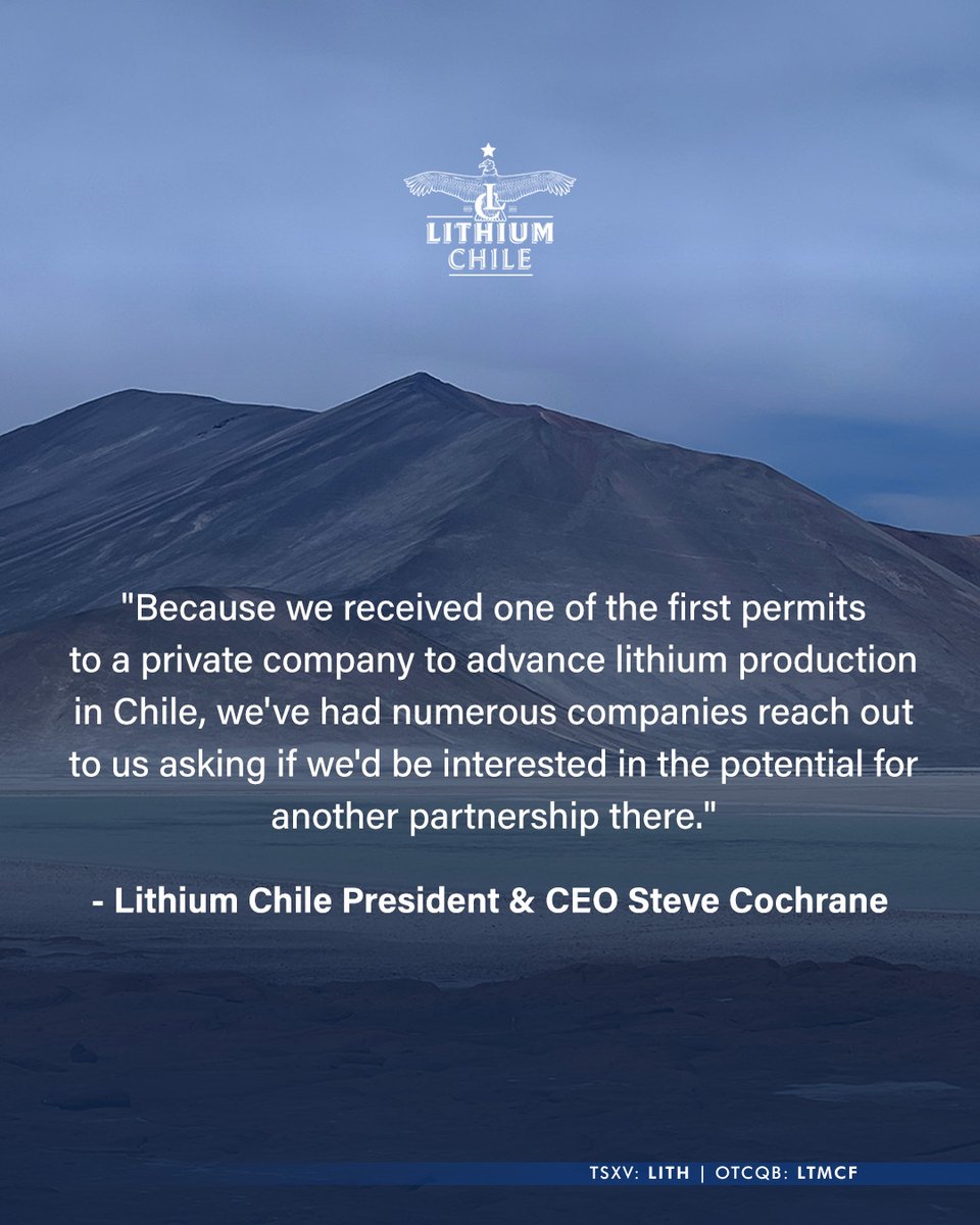 Lithium Chile Inc. tweet media