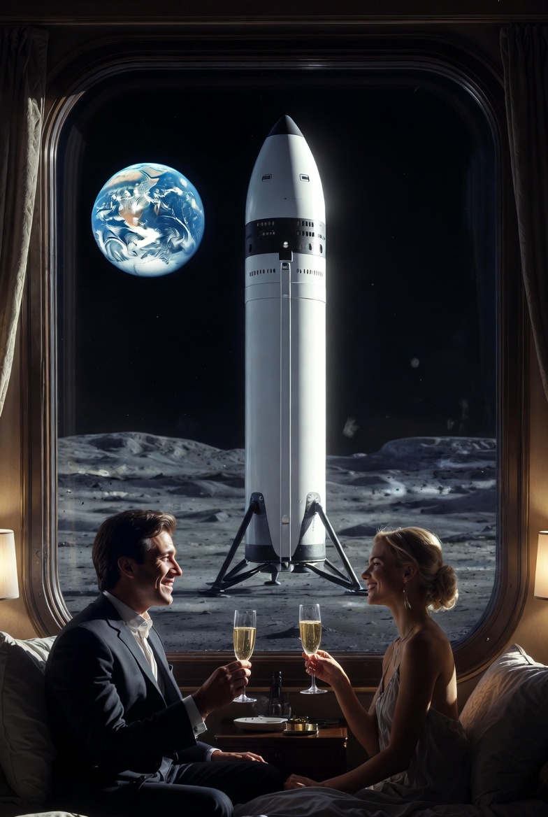 alexei_shipulia's tweet photo. In a lunar hotel #GrokImagine https://t.co/kt4zPlMAvp