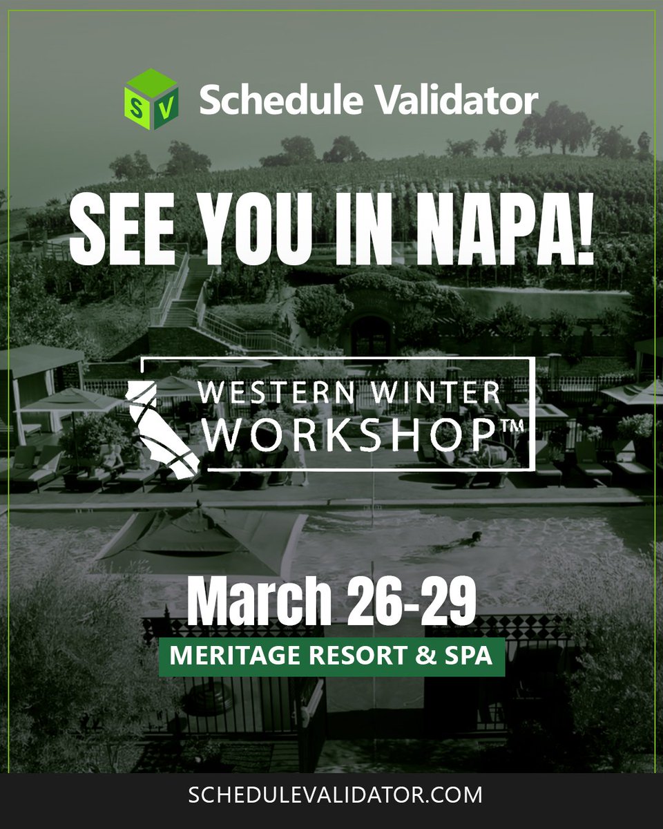 Schedule Validator tweet media