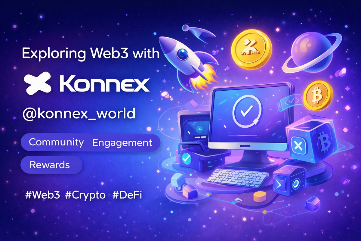 Exploring Web3 with <a href="/konnex_world/">Konnex</a>
Great platform for community engagement and rewards.

Excited for what's coming next! 🔥

#Konnex #Web3 #Crypto