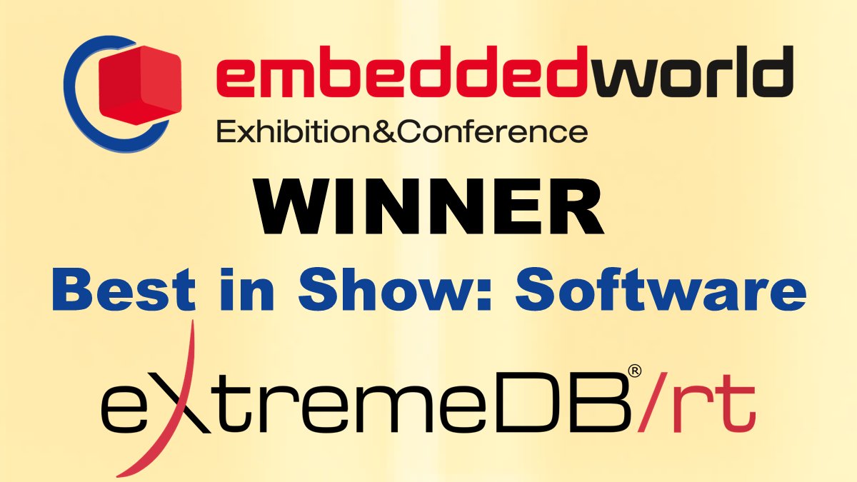 McObject Team tweet media