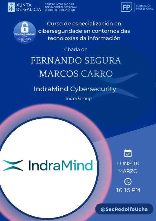 Ciberseguridade CIFP Rodolfo Ucha Piñeiro tweet media