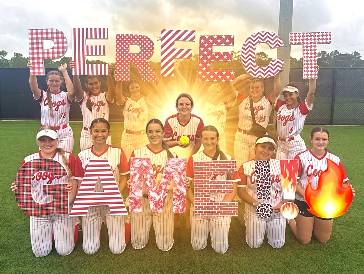 Crosby_Softball's tweet photo. That’s a District Win!!
Pasadena 0
Crosby 17

🔥Dahnke - Perfect Game🔥
Ross 2-2/💣/2B/2R/4RBI/HBP
Owen 3-3/3B/3R/RBI
Daniel 2-3/2B/3R/RBI
Askew 2-2/2B/R/3RBI
Dahnke 2-2/2RBI https://t.co/ABPVqmvXf9