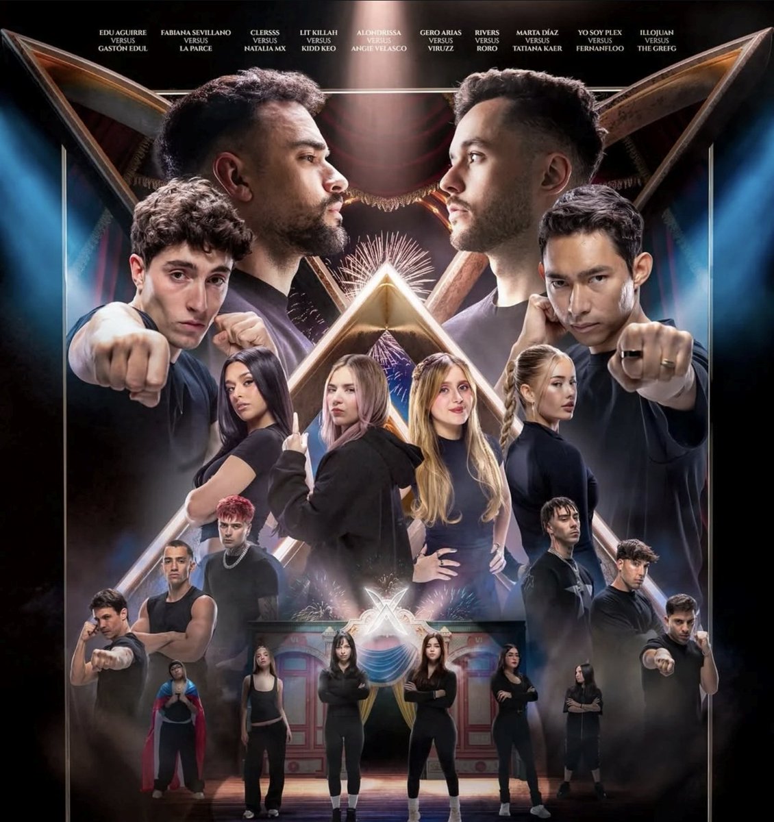 el combate de Alondra y Angie es de los que más visualizaciones y likes tienen junto al combate de Plex y Fernanfloo, pero en el cartel las tienen abajo, como pulguitas, de todas formas nuestras nenas son de las más esperadas en el combate, el tiempo dirá <3